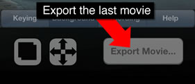 Export Movie Button